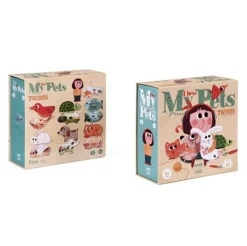 Londji Puzzle dla dzieci, Kocham Moje Zwierzątka