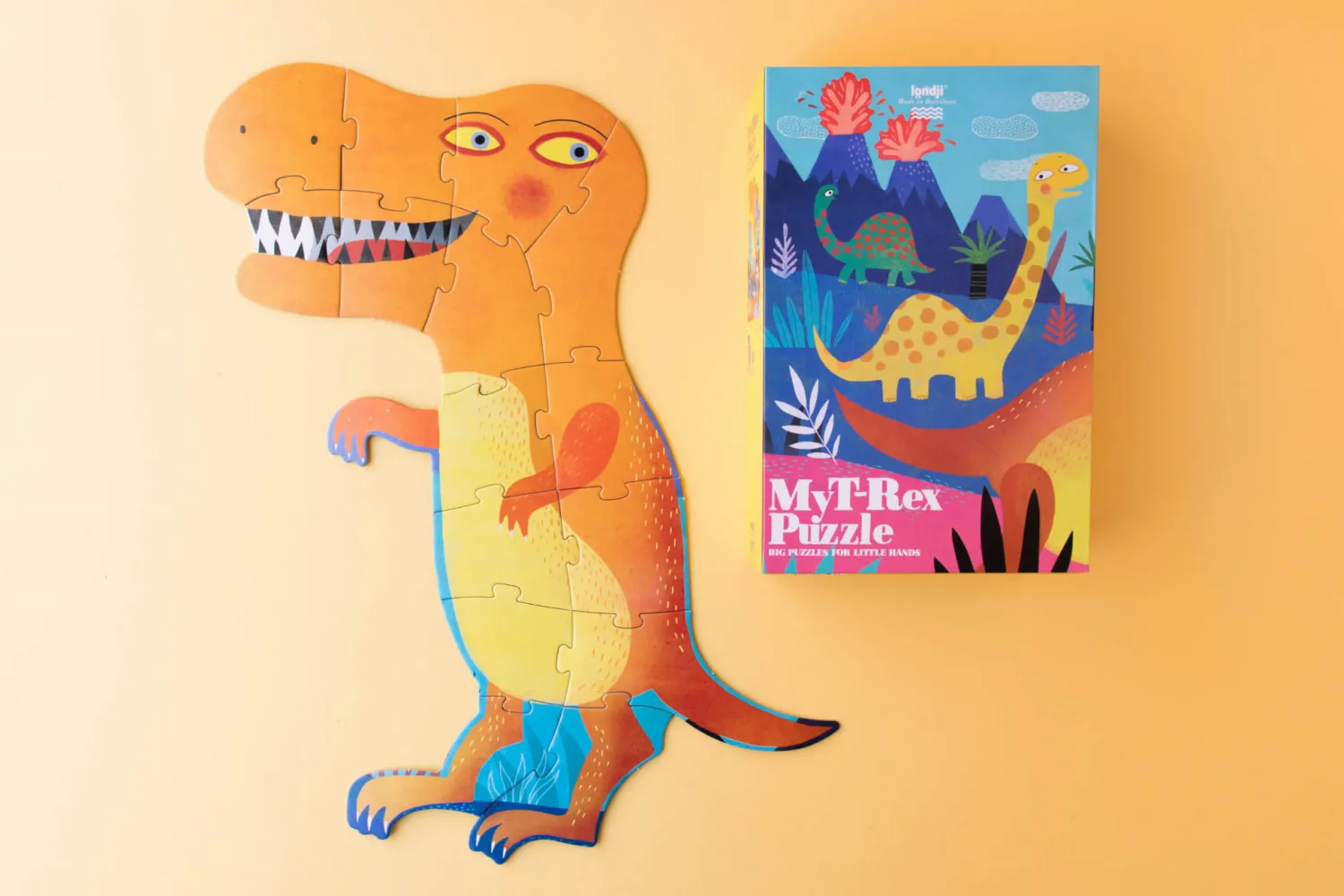 Londji Puzzle dla dzieci, Mój Dinozaur