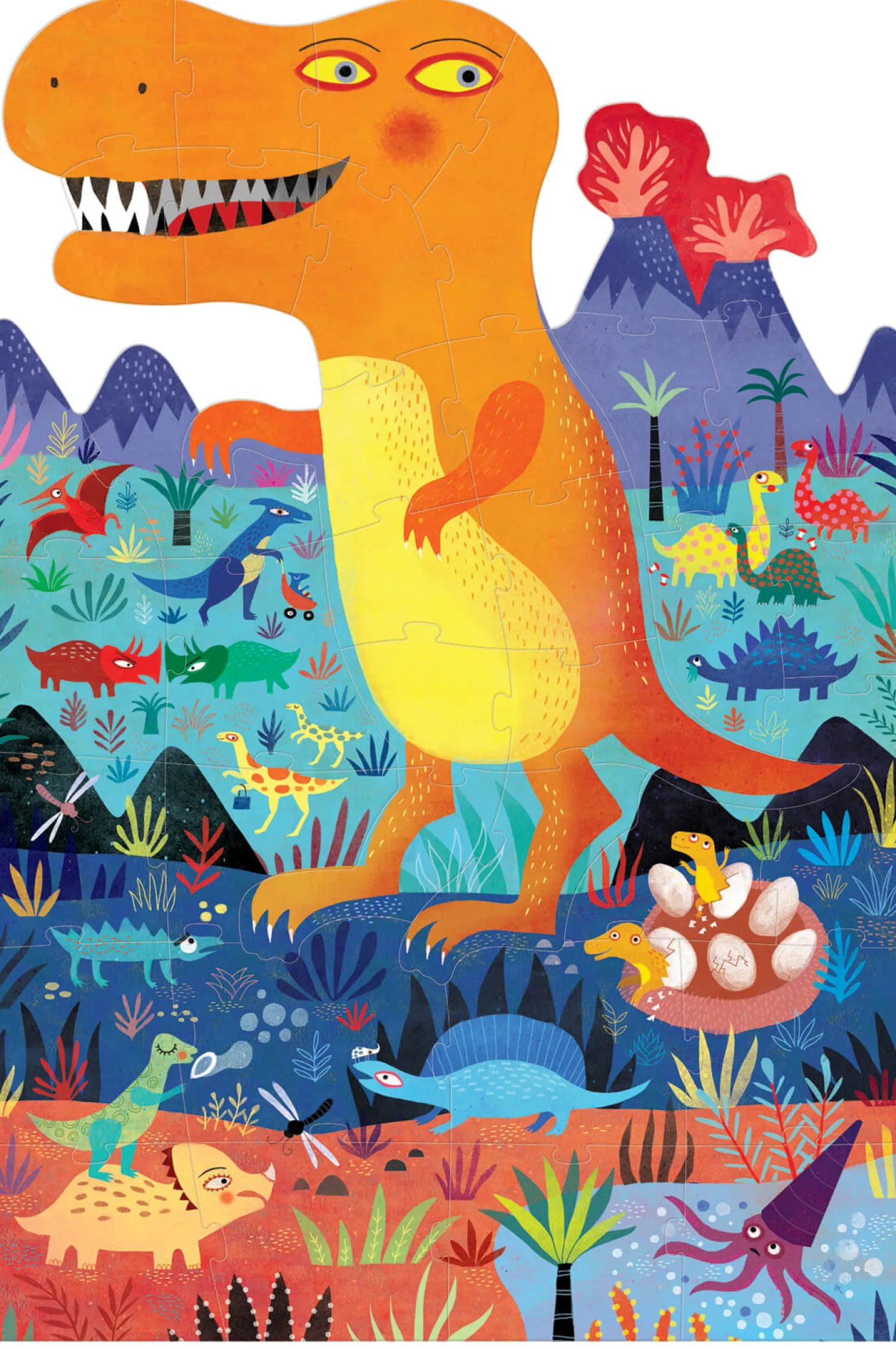 Londji Puzzle dla dzieci, Mój Dinozaur