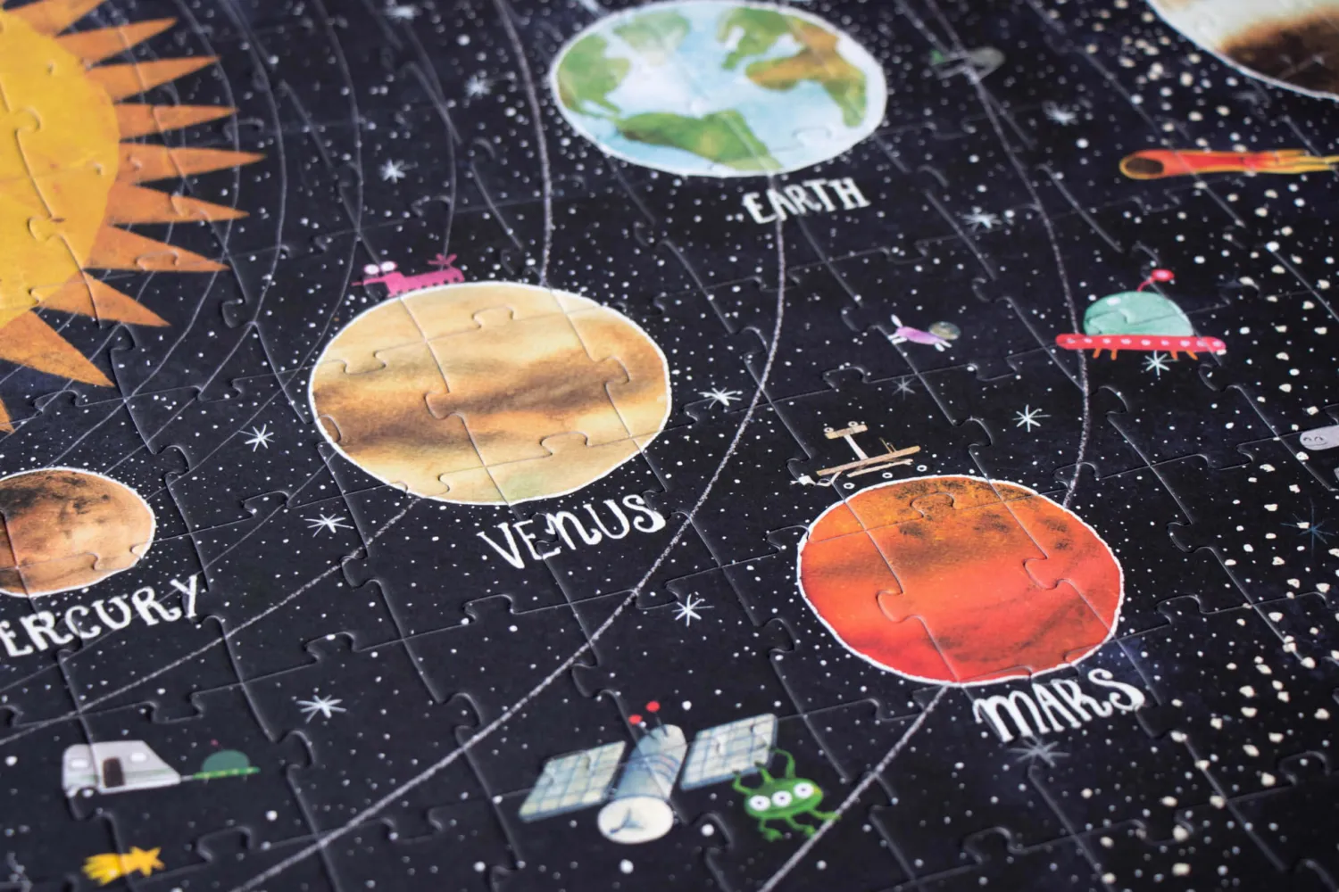 Londji Puzzle dla dzieci, Odkryj Planety
