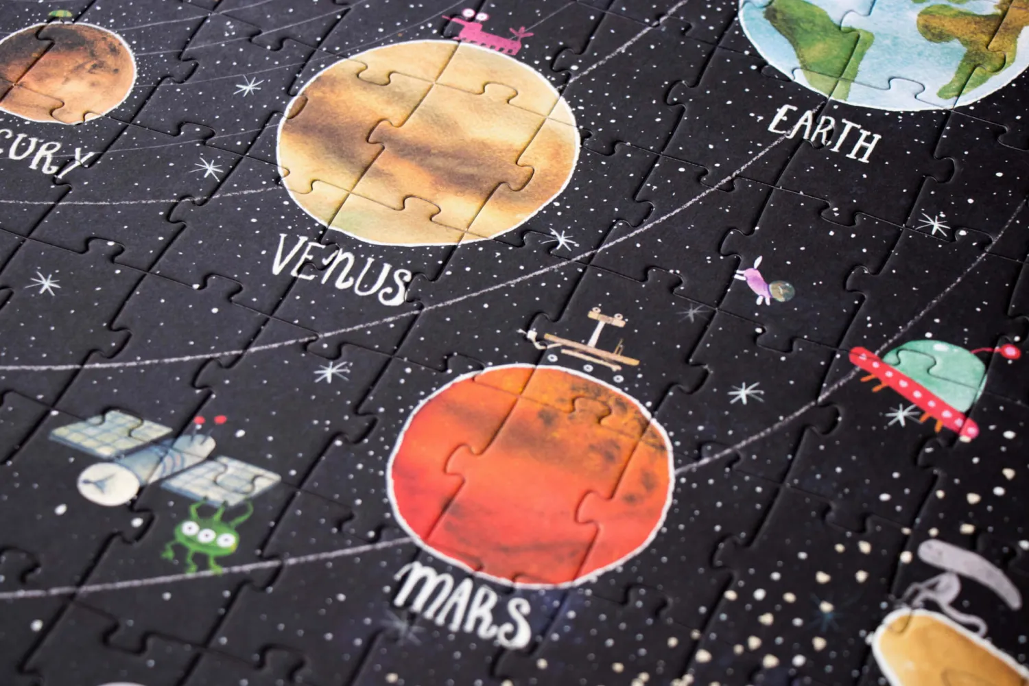 Londji Puzzle dla dzieci, Odkryj Planety