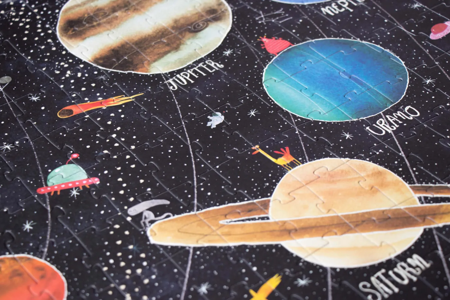 Londji Puzzle dla dzieci, Odkryj Planety
