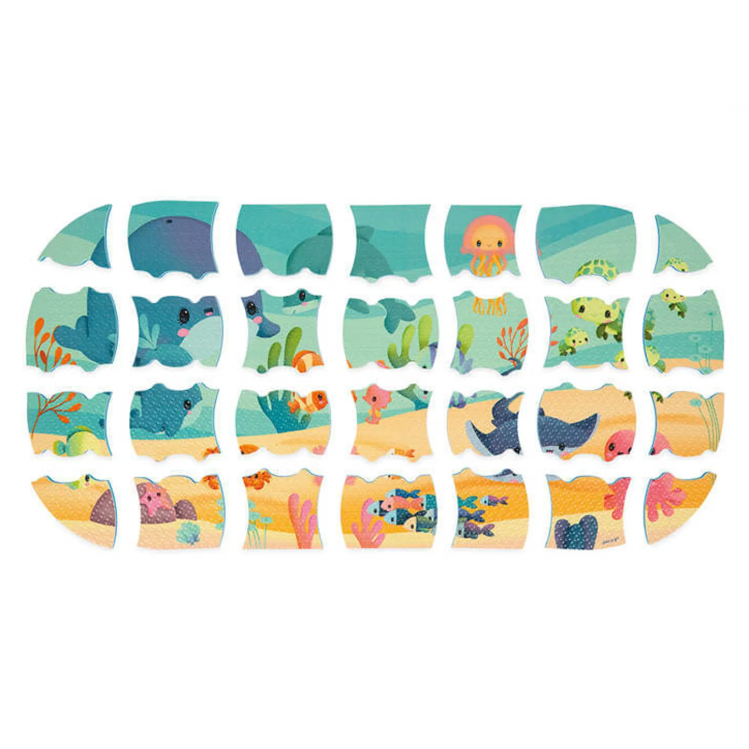 Janod Puzzle do kąpieli Ocean 28 elementów 3+