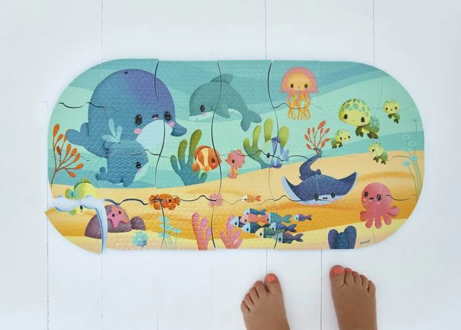 Janod Puzzle do kąpieli Ocean 28 elementów 3+