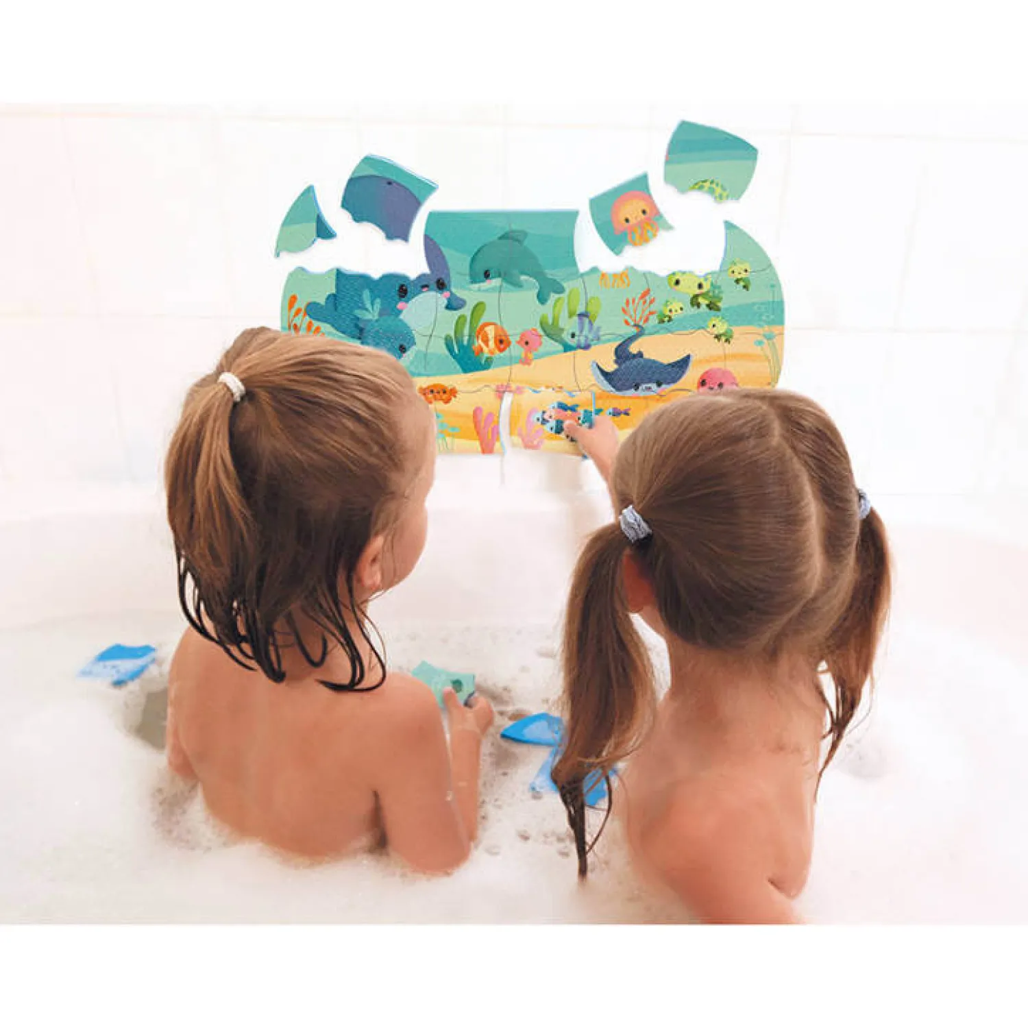 Janod Puzzle do kąpieli Ocean 28 elementów 3+