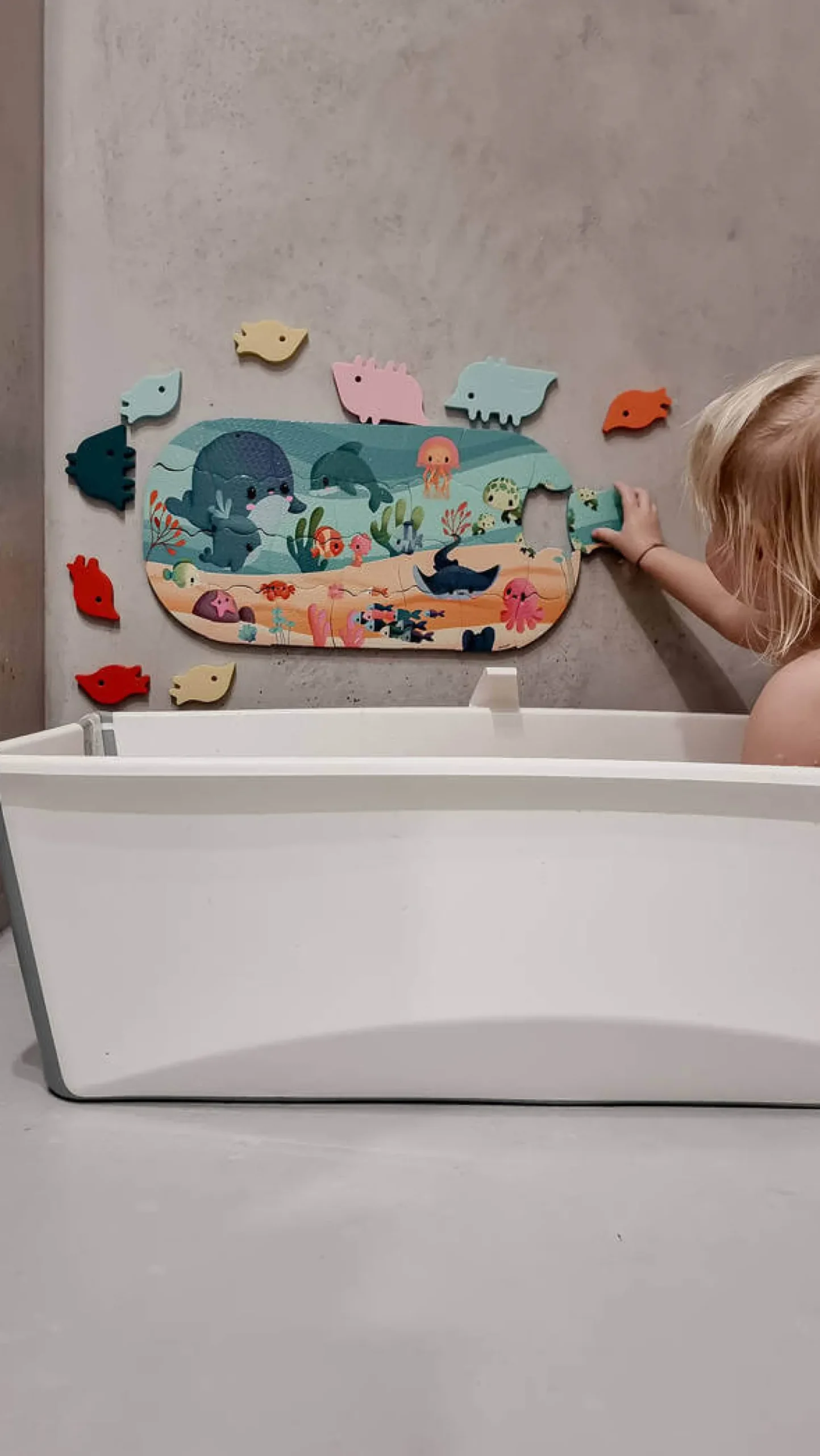 Janod Puzzle do kąpieli Ocean 28 elementów 3+