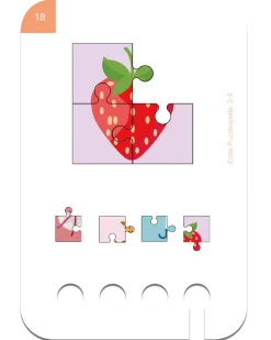 WiemTo Puzzle Dopasuj Element. Karty dla dzieci 2-3 latka