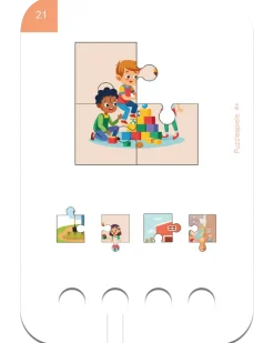 WiemTo Puzzle Dopasuj Element. Karty dla dzieci 4+