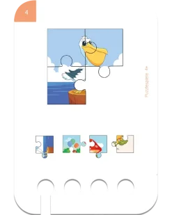WiemTo Puzzle Dopasuj Element. Karty dla dzieci 4+