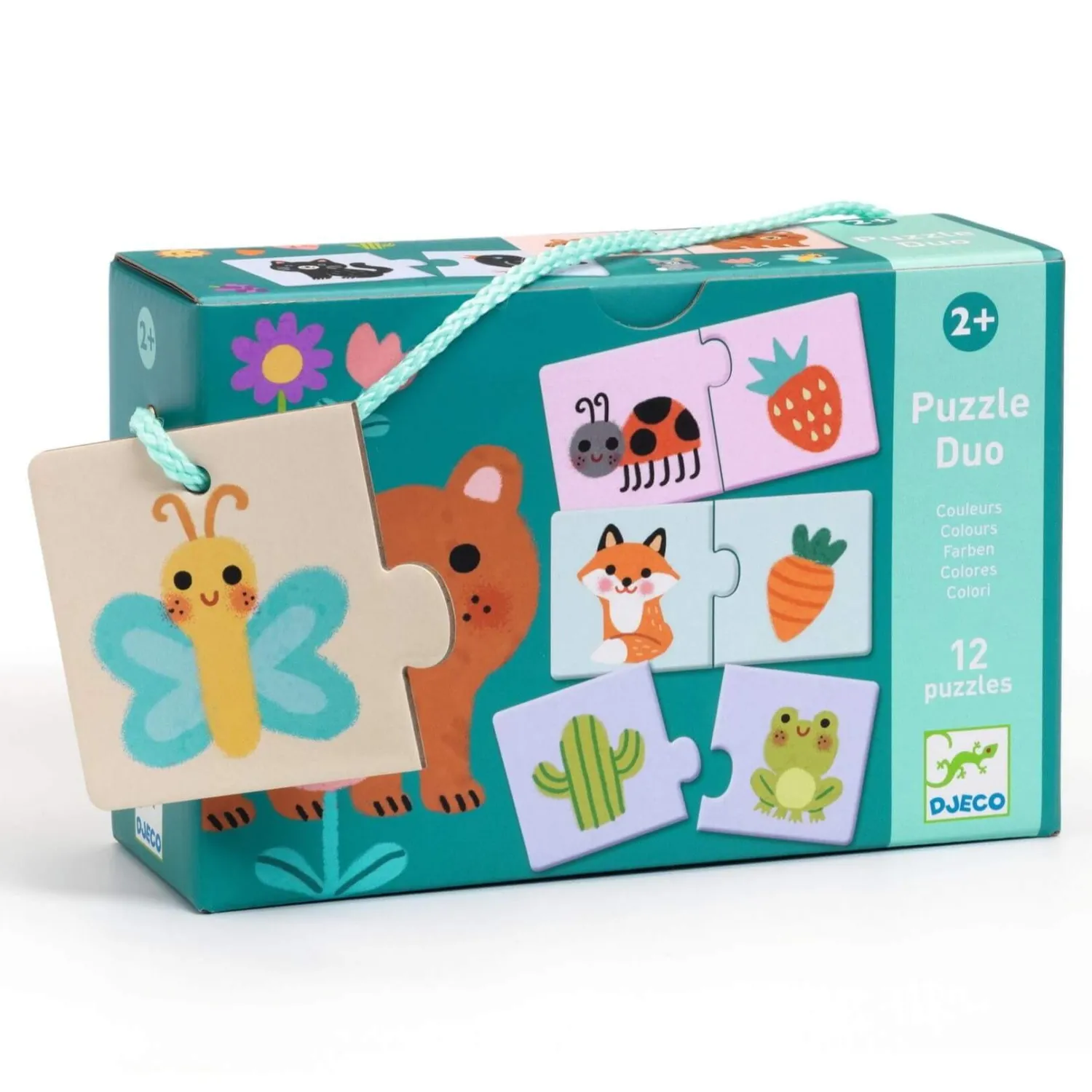 Djeco Puzzle duo KOLORY