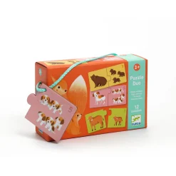 Djeco Puzzle duo MAMY I DZIECI ZWIERZĄTKA
