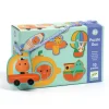 Djeco Puzzle duo POJAZDY
