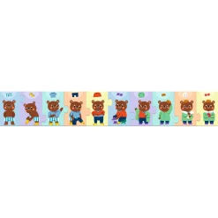 Djeco Puzzle 10 elem. UBIERANKI MISIA TEDDY'EGO