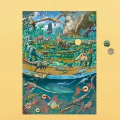 Londji Puzzle + gra obserwacyjna Age of dinosaurs