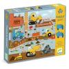 Djeco Puzzle kartonowe gigant PLAC BUDOWY