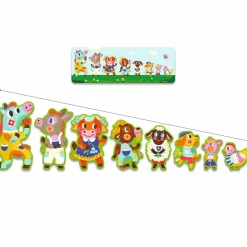 Djeco Puzzle MAŁE I DUŻE NA FARMIE