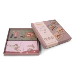 Filibabba Puzzle Mama i dziecko Nordic animals