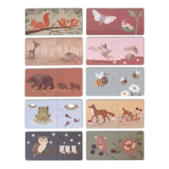 Filibabba Puzzle Mama i dziecko Nordic animals