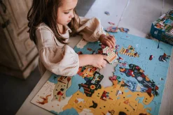 Mudpuppy Puzzle Mapa Europy z elementami w kształcie państw 5+