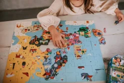 Mudpuppy Puzzle Mapa Europy z elementami w kształcie państw 5+