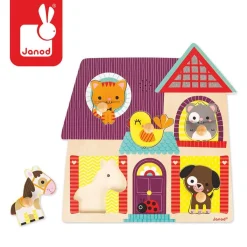 Janod Puzzle muzyczne Moi mali przyjaciele