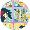 Djeco Puzzle opowieść - CZERWONY KAPTUREK 35 el.