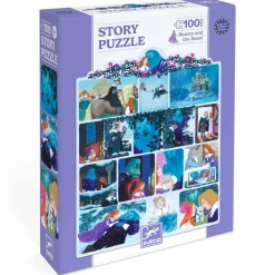 Djeco Puzzle opowieść - PIĘKNA I BESTIA 100 el.