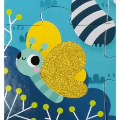 Janod Puzzle sensoryczne 20 elementów Leśne zwierzęta