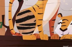Janod Puzzle sensoryczne 20 elementów Wycieczka do zoo