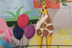 Janod Puzzle sensoryczne 20 elementów Wycieczka do zoo