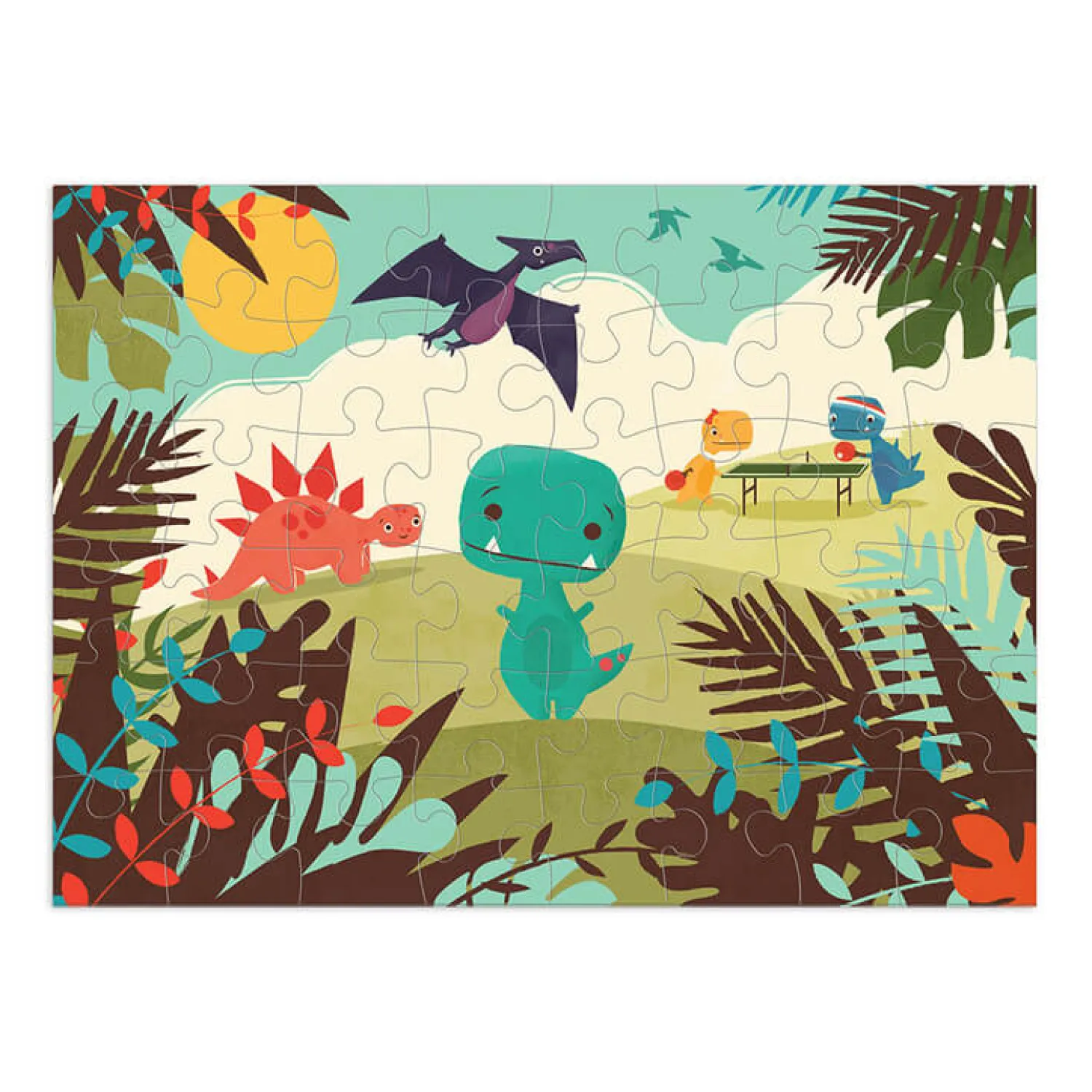 Mudpuppy Puzzle Tiny T.rex 48 elementów 3+