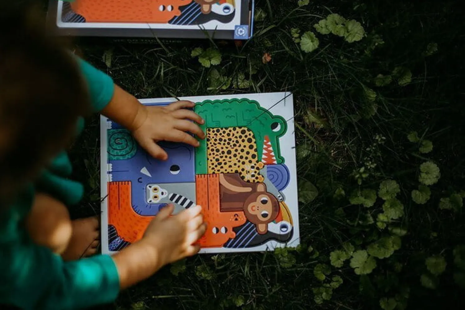 Mudpuppy Puzzle układanka Wszyscy razem Dżungla 10 elementów 3+