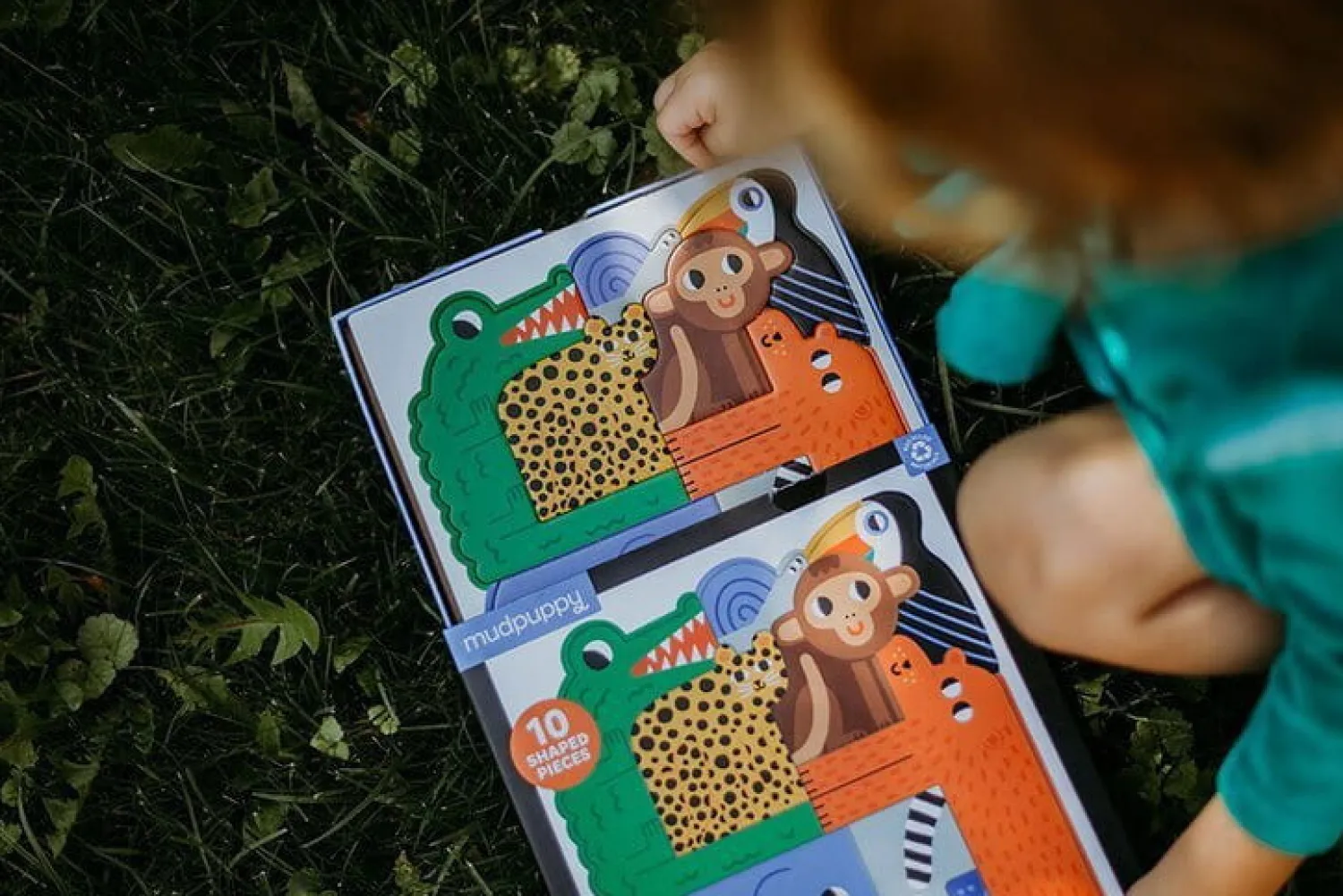 Mudpuppy Puzzle układanka Wszyscy razem Dżungla 10 elementów 3+