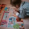 Janod Puzzle w walizce Akademia tańca 100 elementów 6+