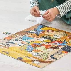 Janod Puzzle w walizce Czary 200 elementów