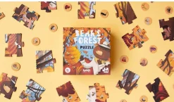 Londji Puzzle z grą obserwacyjną Bear's Forest