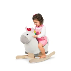 B.Toys Rockin’ Zebra – pluszowa ZEBRA na biegunach