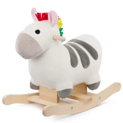 B.Toys Rockin’ Zebra – pluszowa ZEBRA na biegunach