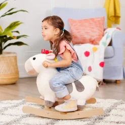 B.Toys Rockin’ Zebra – pluszowa ZEBRA na biegunach