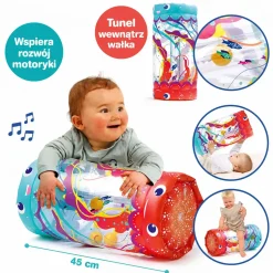 LUDI Roller dla niemowląt z motywem morskim