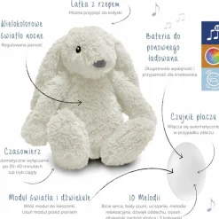Zazu RO Szumiąca Lampka Nocna Królik White
