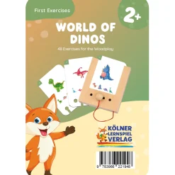 WiemTo Rozpoznawanie Dinozaurów. Karty dla dzieci 2+