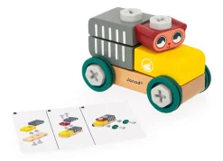 Janod Samochód do składania Miś Brico'kids 2+