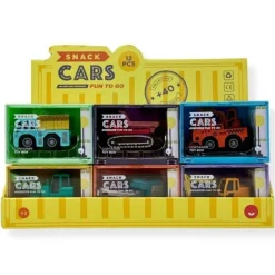 Juegaconmigo Samochodzik Snack Cars seria 4: pojazdy budowlane i maszyny do robót drogowych, 1szt.