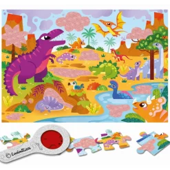 Ludattica SECRET PUZZLE - puzzle z tajemnicą - DINOZAURY