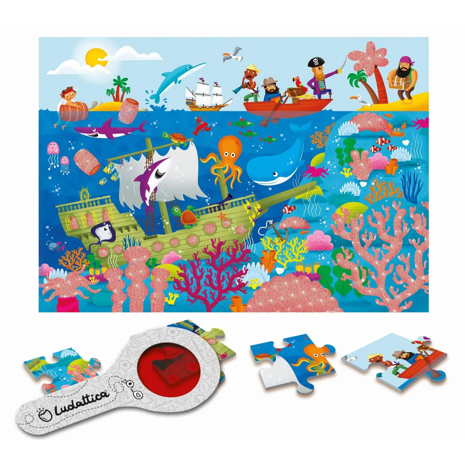Ludattica SECRET PUZZLE - puzzle z tajemnicą - MORZE
