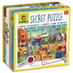 Ludattica SECRET PUZZLE - puzzle z tajemnicą - PLAC BUDOWY