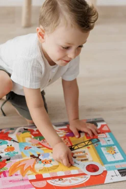 Ludattica SECRET PUZZLE - puzzle z tajemnicą - STRAŻACY W AKCJI