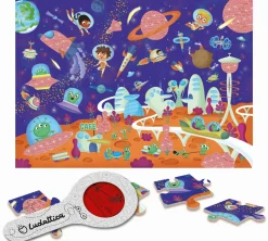 Ludattica SECRET PUZZLE - puzzle z tajemnicą - KOSMOS