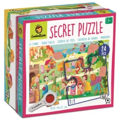 Ludattica SECRET PUZZLE - puzzle z tajemnicą - POSTACIE z BAJEK